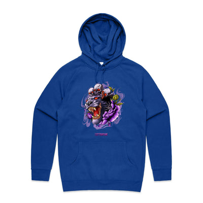 PANTHER - Mens Pocket Hoodie - FRONT PRINT