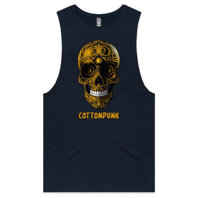 DEATH IN MÉXICO - Mens Sleeveless T-Shirt - FRONT PRINT