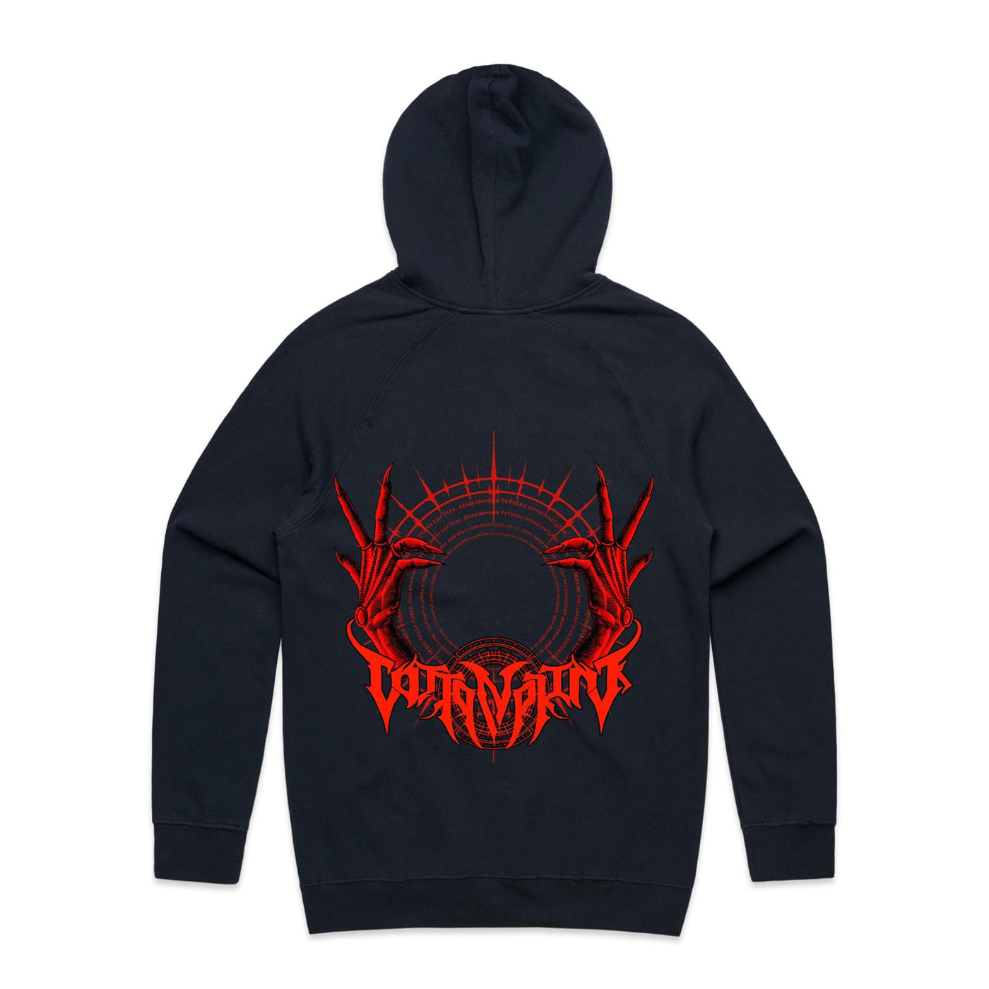 RISING III - Mens Pocket Hoodie - BACK PRINT