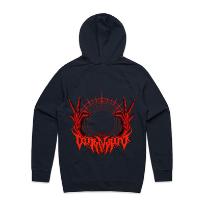 RISING III - Mens Pocket Hoodie - BACK PRINT