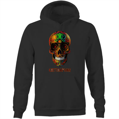 DEATH IN CANCÚN - Mens Pocket Hoodie - FRONT PRINT