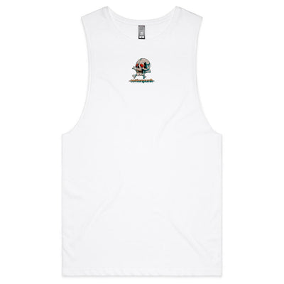 HIDEOUT - Mens Sleeveless T-Shirt - BACK PRINT