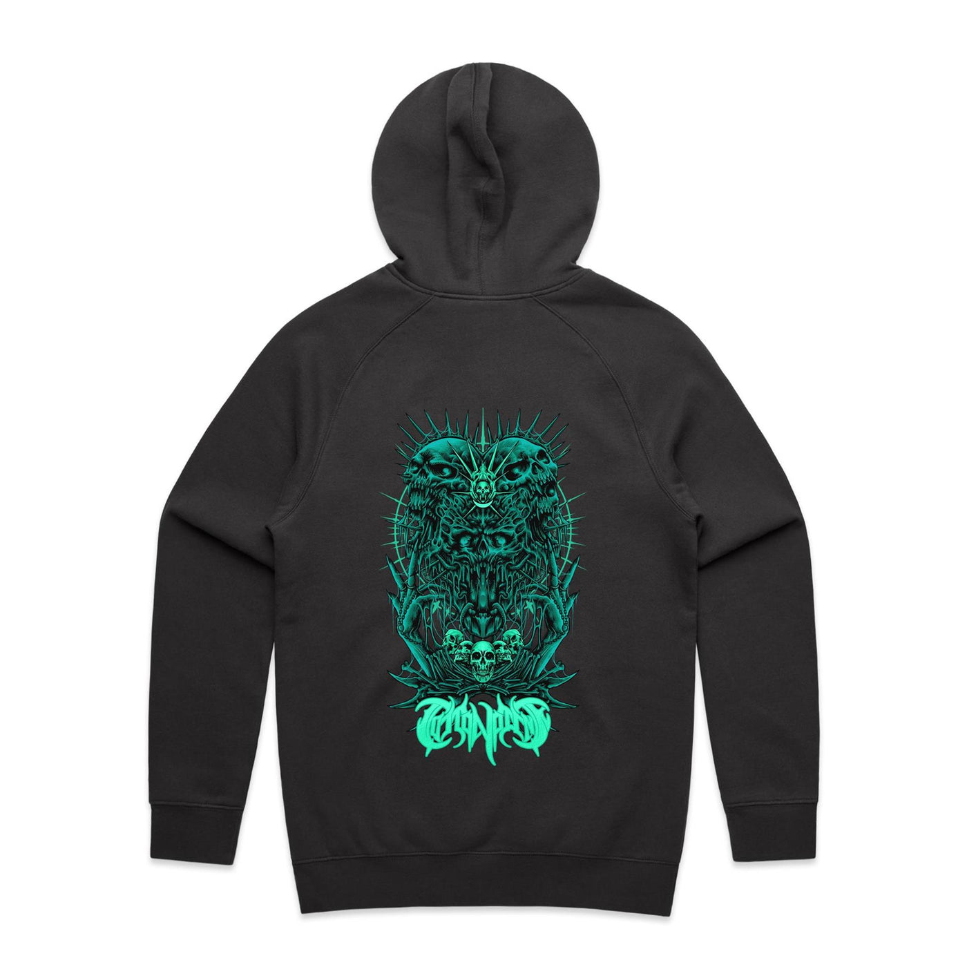 PARANOID II - Mens Pocket Hoodie - BACK PRINT