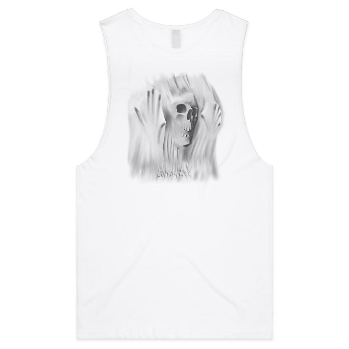 HERE'S JOHNNY - Mens Sleeveless T-Shirt - BACK PRINT