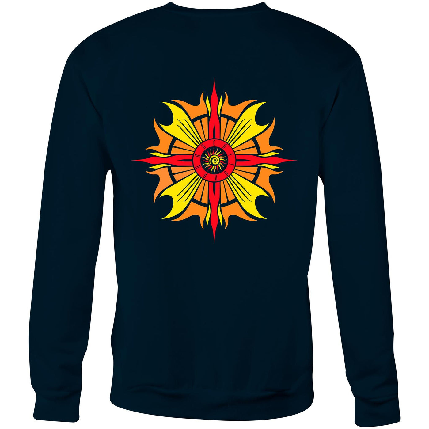 SUNDANCE II - Mens Sweatshirt - BACK PRINT