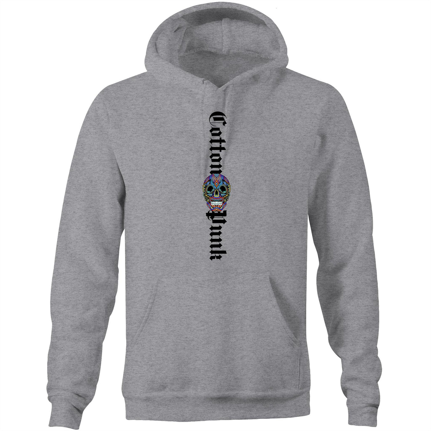 GET PUNK'D - Mens Pocket Hoodie - FRONT PRINT