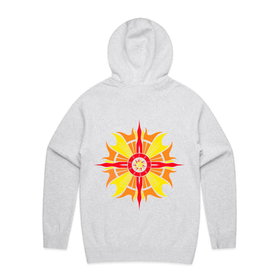 SUNDANCE II - Mens Pocket Hoodie - BACK PRINT