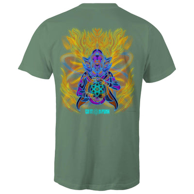 COSMIC ENERGY INFERNO - Mens T-Shirt - BACK PRINT