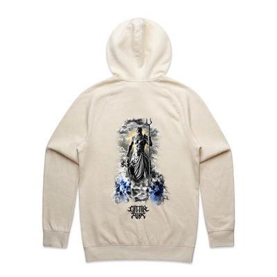 GOD WARRIOR - Mens Pocket Hoodie - BACK PRINT