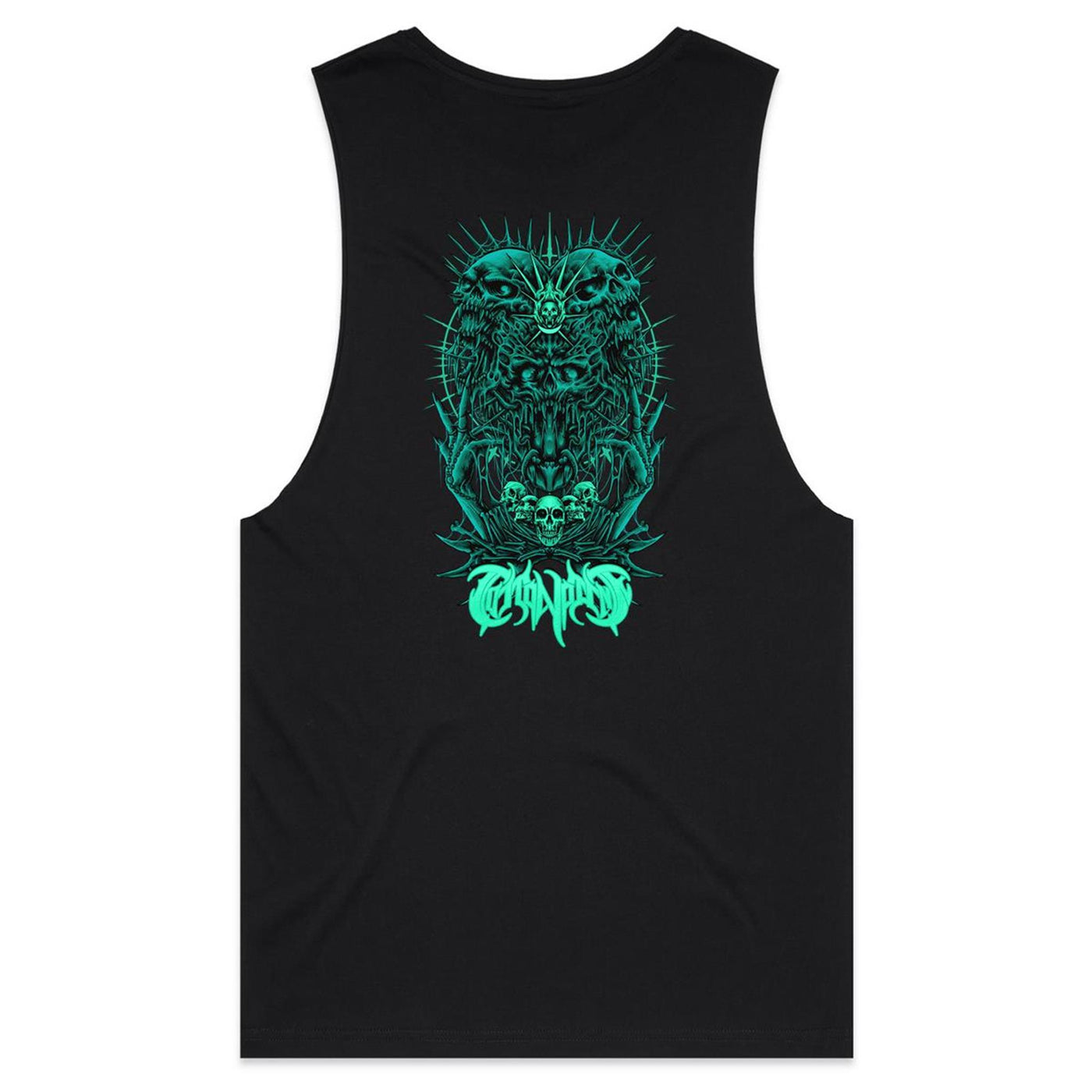 PARANOID II - Mens Sleeveless T-Shirt - BACK PRINT