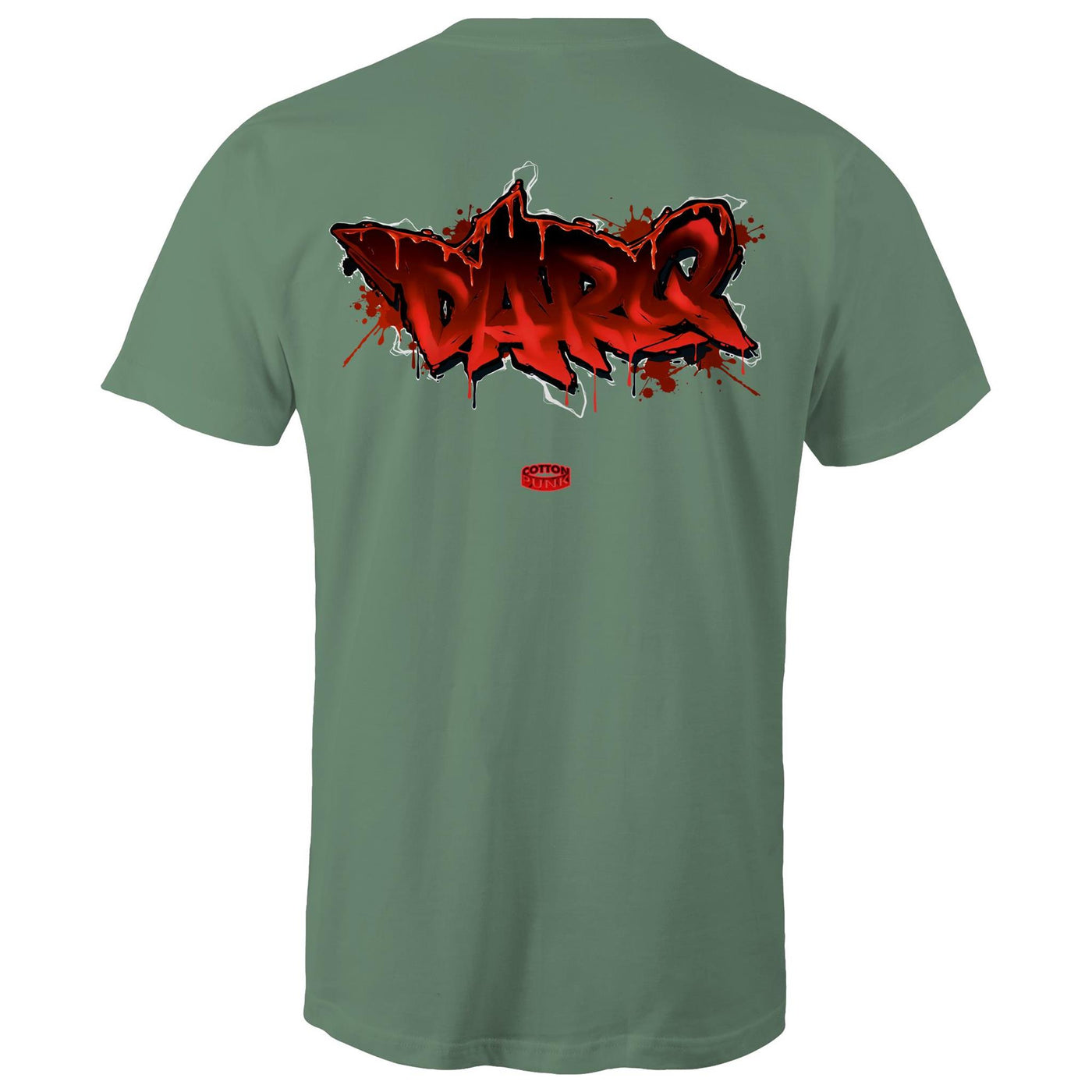 DARQ - Mens T-Shirt - BACK PRINT