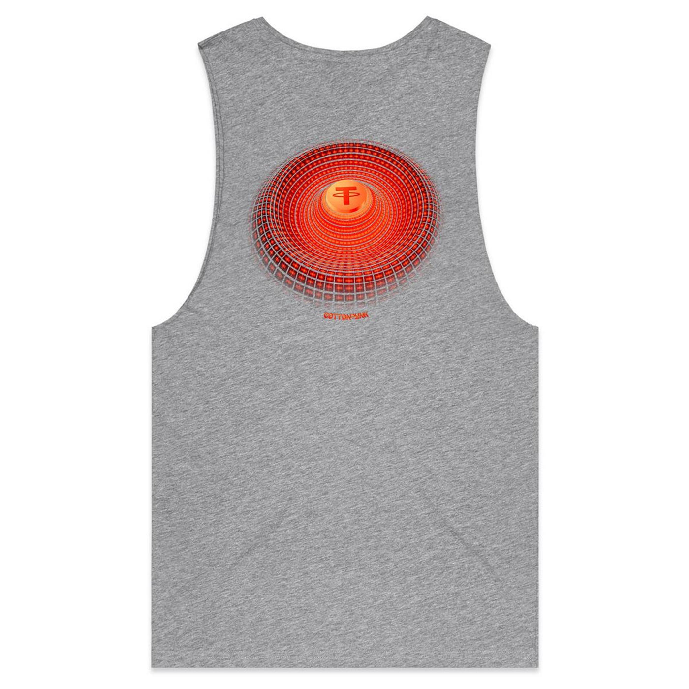 TETHER IV - Mens Sleeveless T-Shirt - BACK PRINT