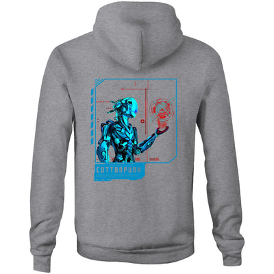 AI CONTROL - Mens Pocket Hoodie - BACK PRINT