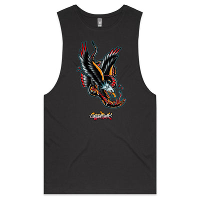 DEATH FROM ABOVE - Mens Sleeveless T-Shirt - FRONT PRINT