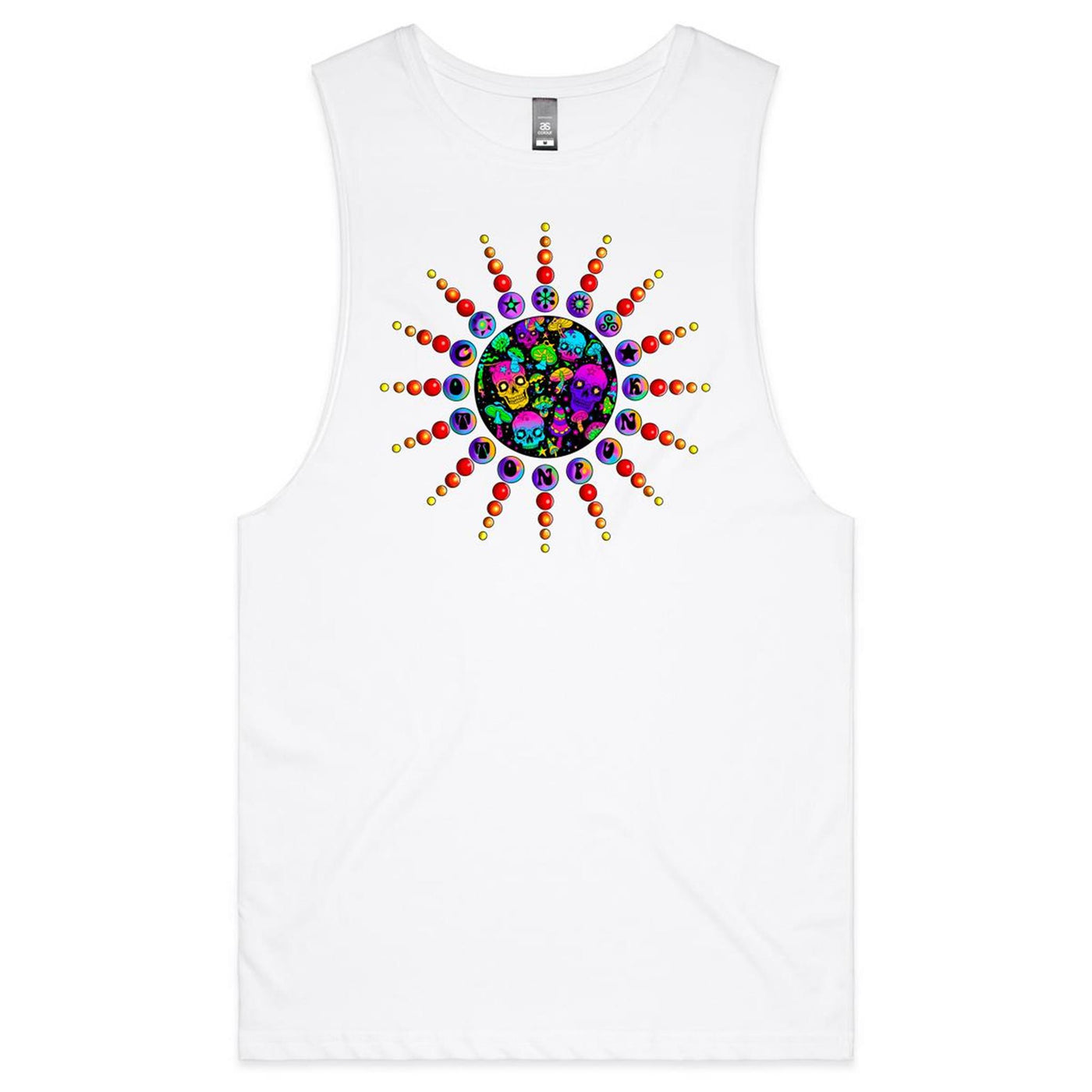 EUPHORIA - Mens Sleeveless T-Shirt - FRONT PRINT