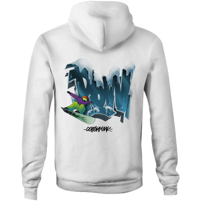 POW - Mens Pocket Hoodie - BACK PRINT