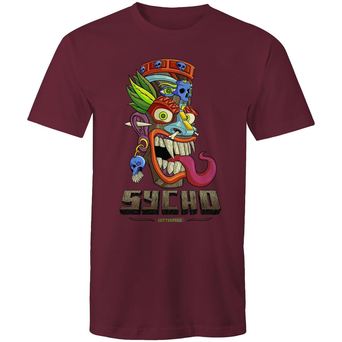 SYCHO - Mens T-Shirt - FRONT PRINT