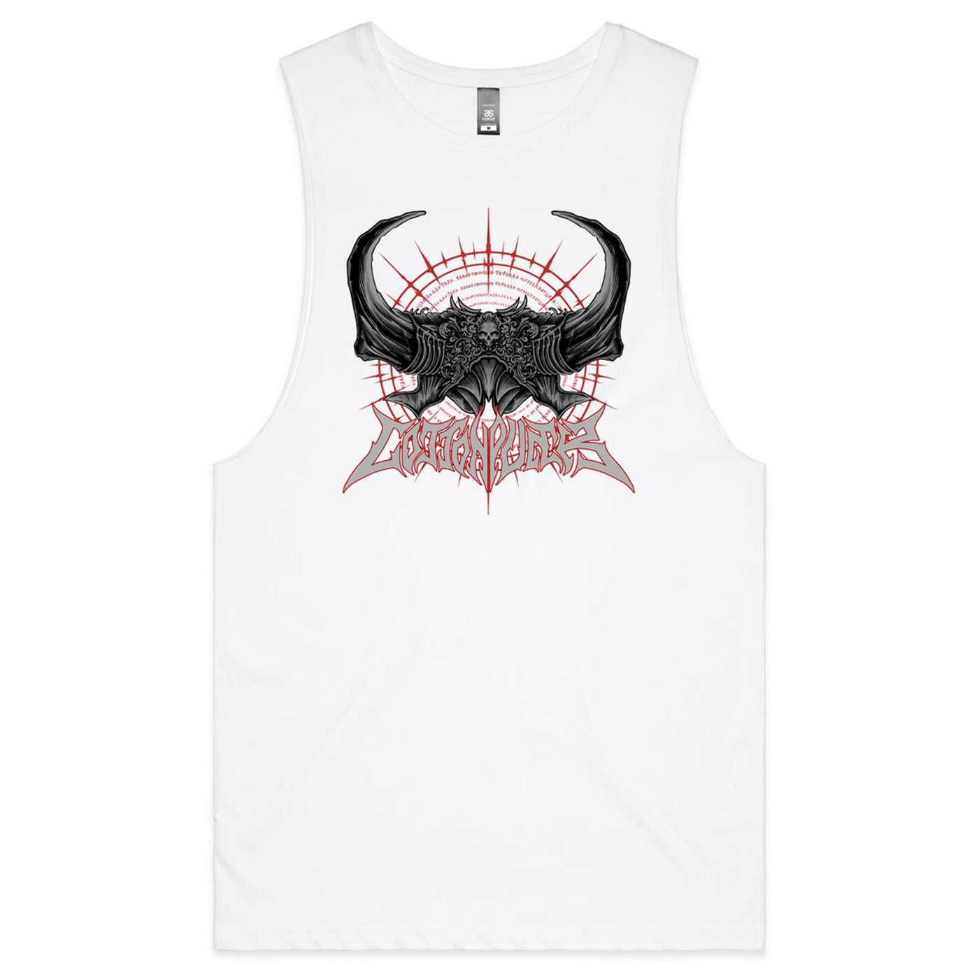 BLACK SPELL - Mens Sleeveless T-Shirt - FRONT PRINT