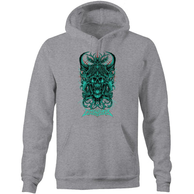 BLACK MAGIC II - Mens Pocket Hoodie - FRONT PRINT