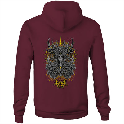 KEYMASTER - Mens Pocket Hoodie - BACK PRINT