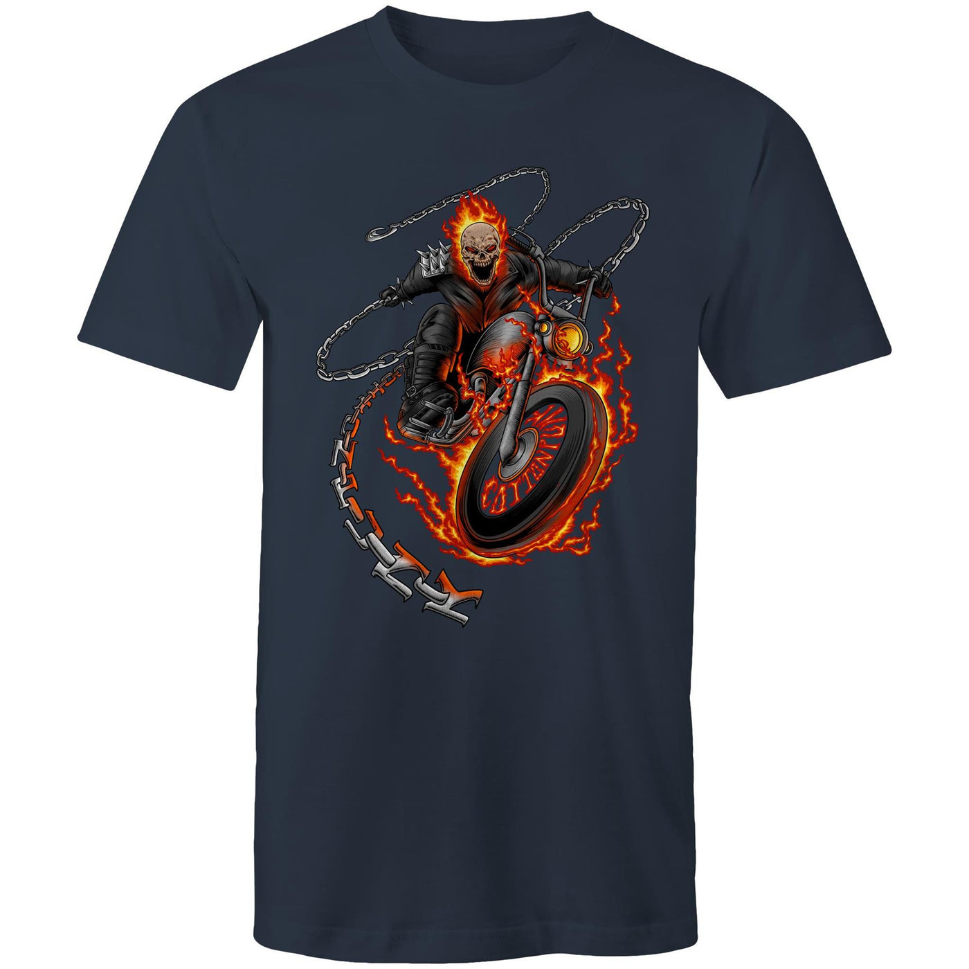 DEATH RIDER - Mens T-Shirt - FRONT PRINT