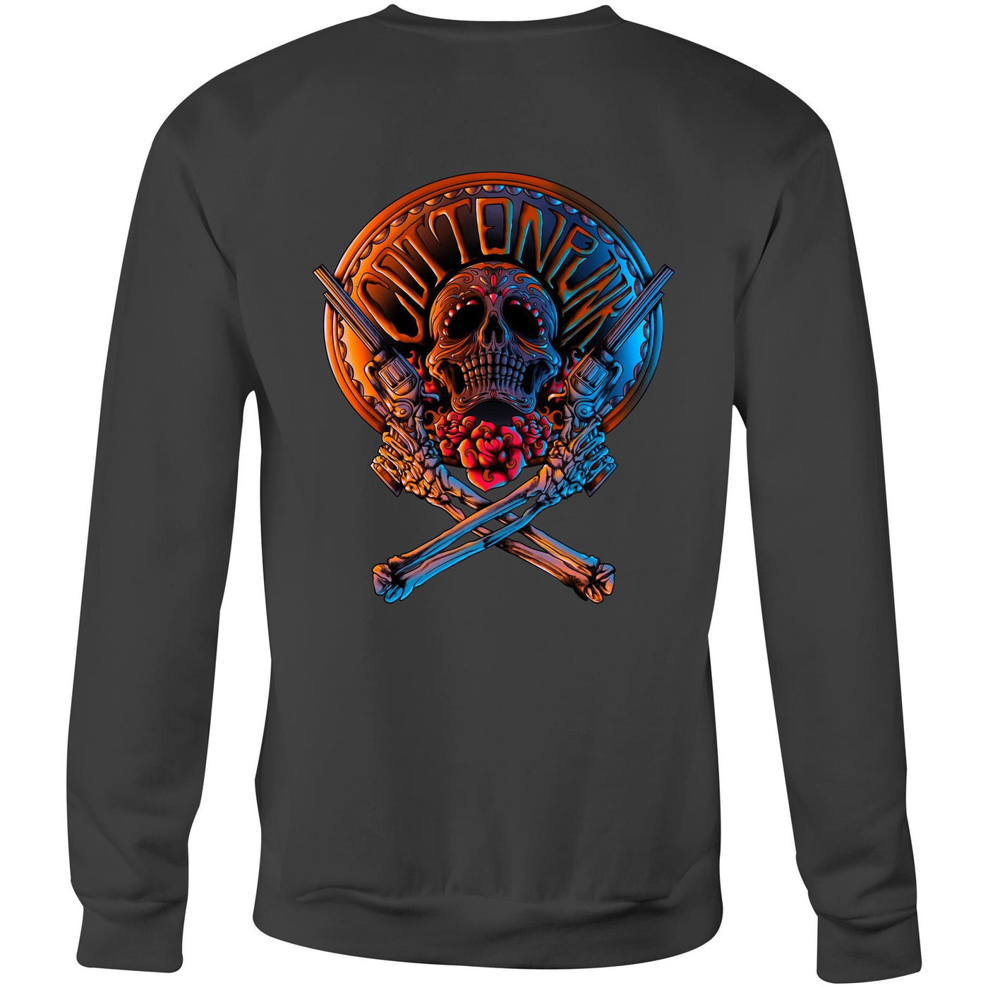 DEAD REDEMPTION - Mens Sweatshirt - BACK PRINT