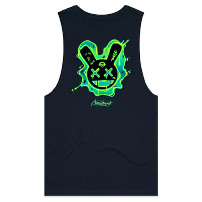 SUNDAZE (G) - Mens Sleeveless T-Shirt - BACK PRINT