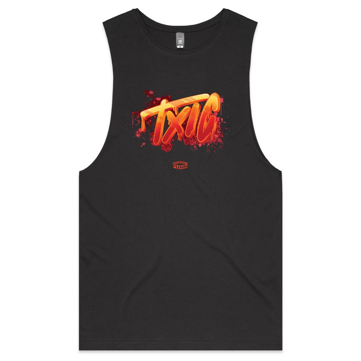 TXIC - Mens Sleeveless T-Shirt - FRONT PRINT