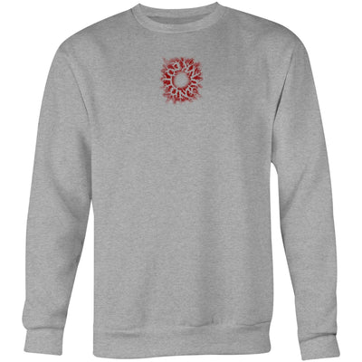 PIERCED SOUL - Mens Sweatshirt - BACK PRINT