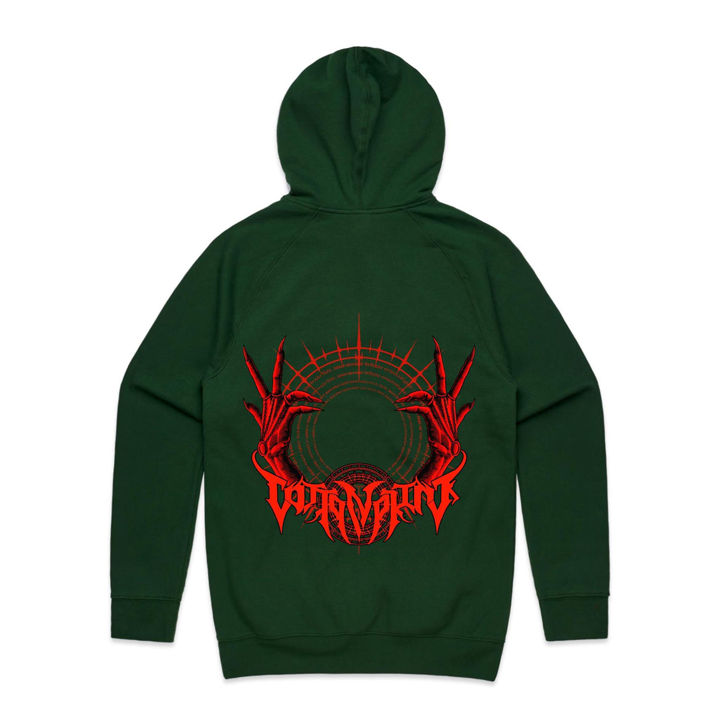 RISING III - Mens Pocket Hoodie - BACK PRINT