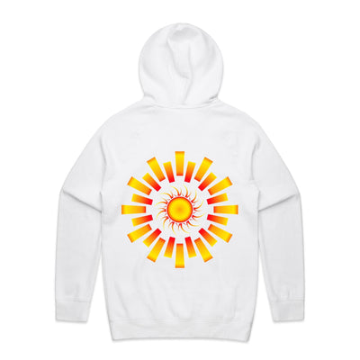 SUNDANCE (R) - Mens Pocket Hoodie - BACK PRINT