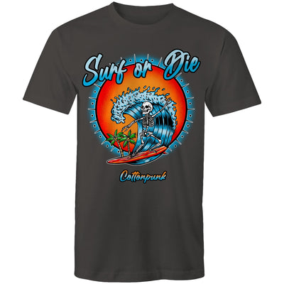 DYING FOR A SURF - Mens T-Shirt - FRONT PRINT