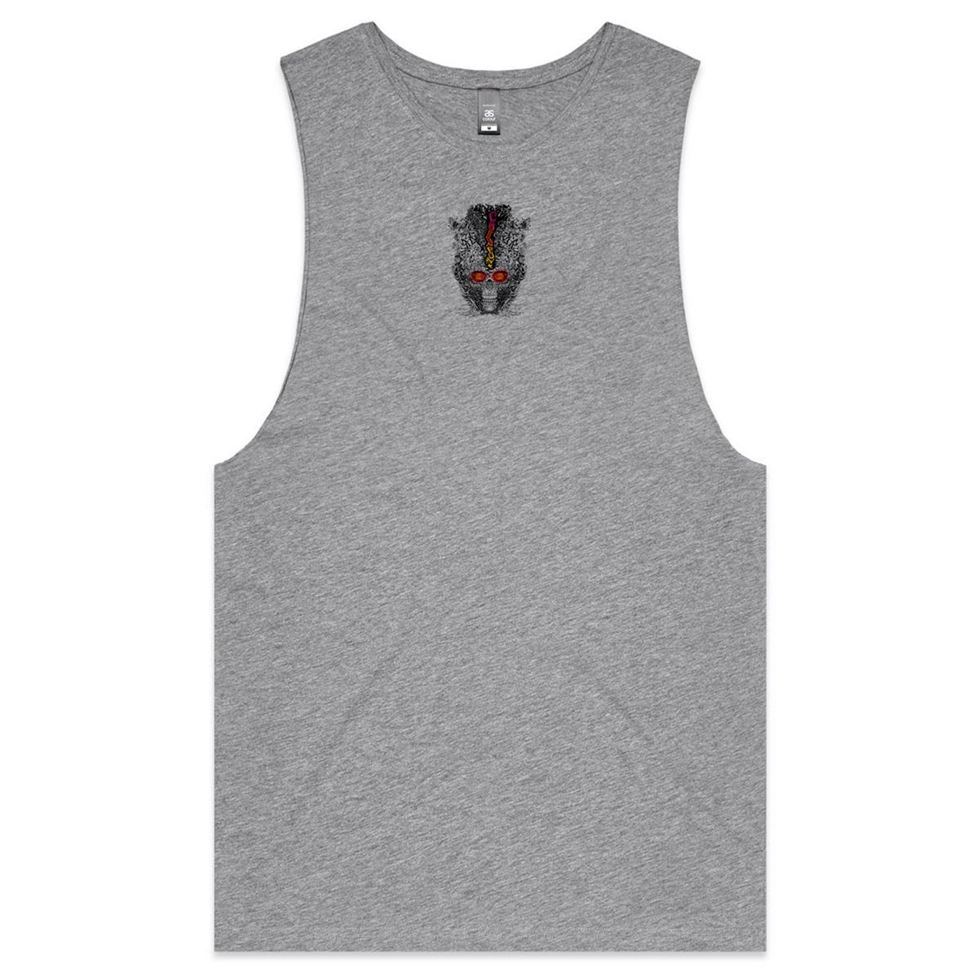 DIGITAL DETOX - Mens Sleeveless T-Shirt - BACK PRINT