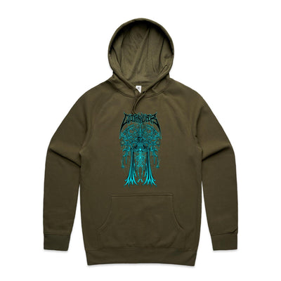 HELLEVATION V - Mens Pocket Hoodie - FRONT PRINT