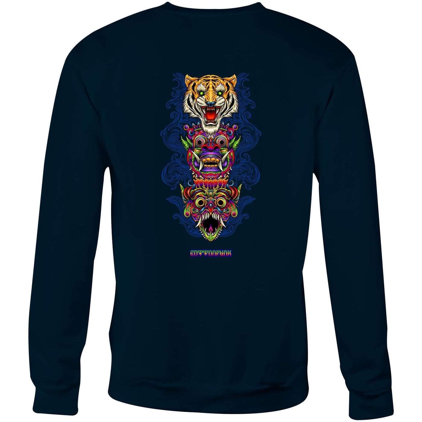 BALI SPIRITS - Mens Sweatshirt - BACK PRINT