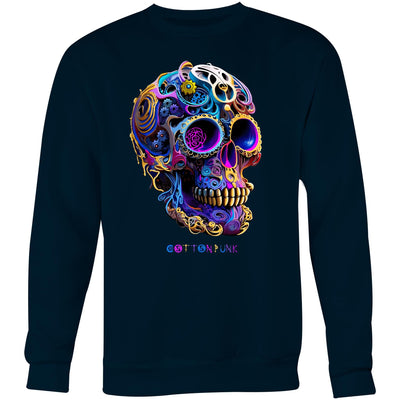 GEARS OF TIME V2 - Mens Sweatshirt - FRONT PRINT