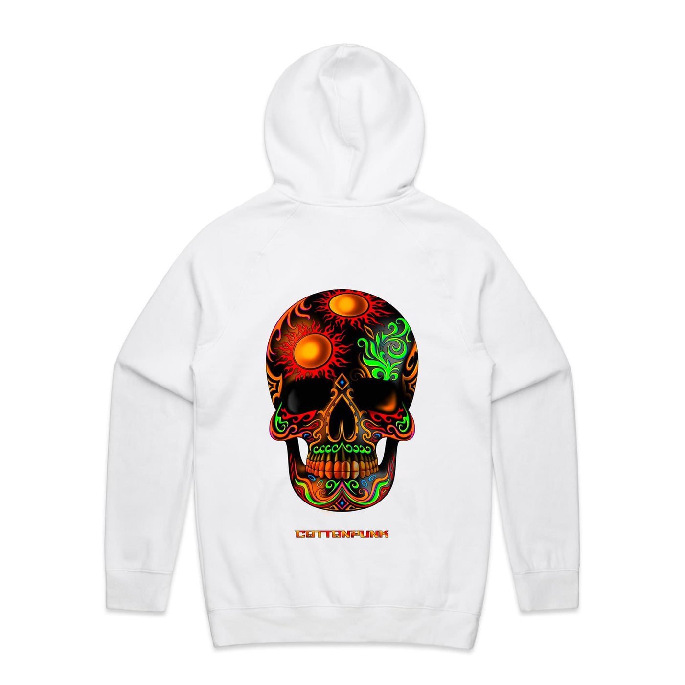 DEATH BY SUNSET - Mens Pocket Hoodie - BACK PRINT