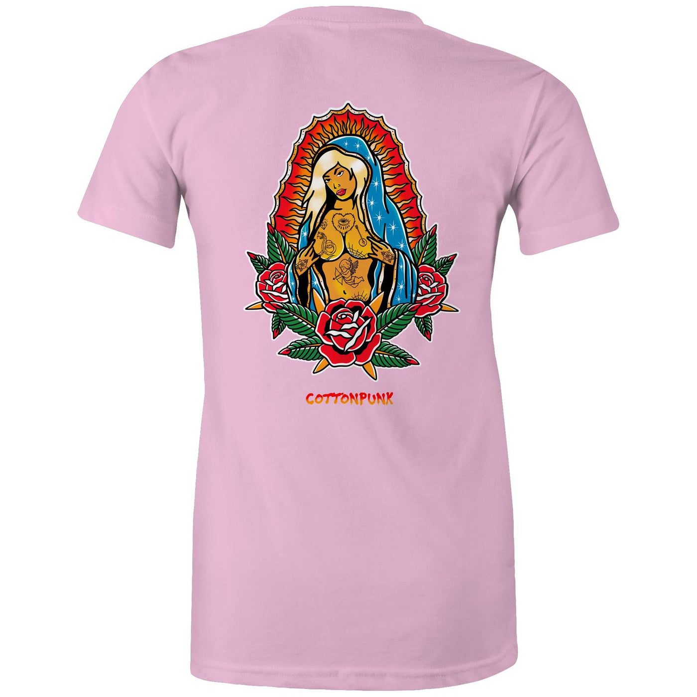 PRAY FOR BETTER TIMES (W) - Womens T-Shirt - BACK PRINT