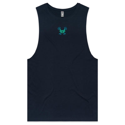 KEYMASTER II - Mens Sleeveless T-Shirt - BACK PRINT