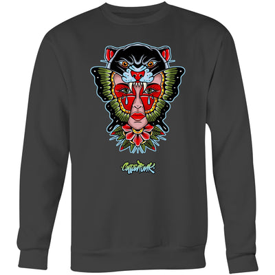 NO REGRETS - Mens Sweatshirt - FRONT PRINT