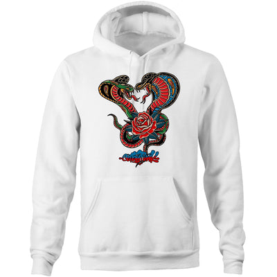 ROMANCE AIN'T DEAD - Mens Pocket Hoodie - FRONT PRINT