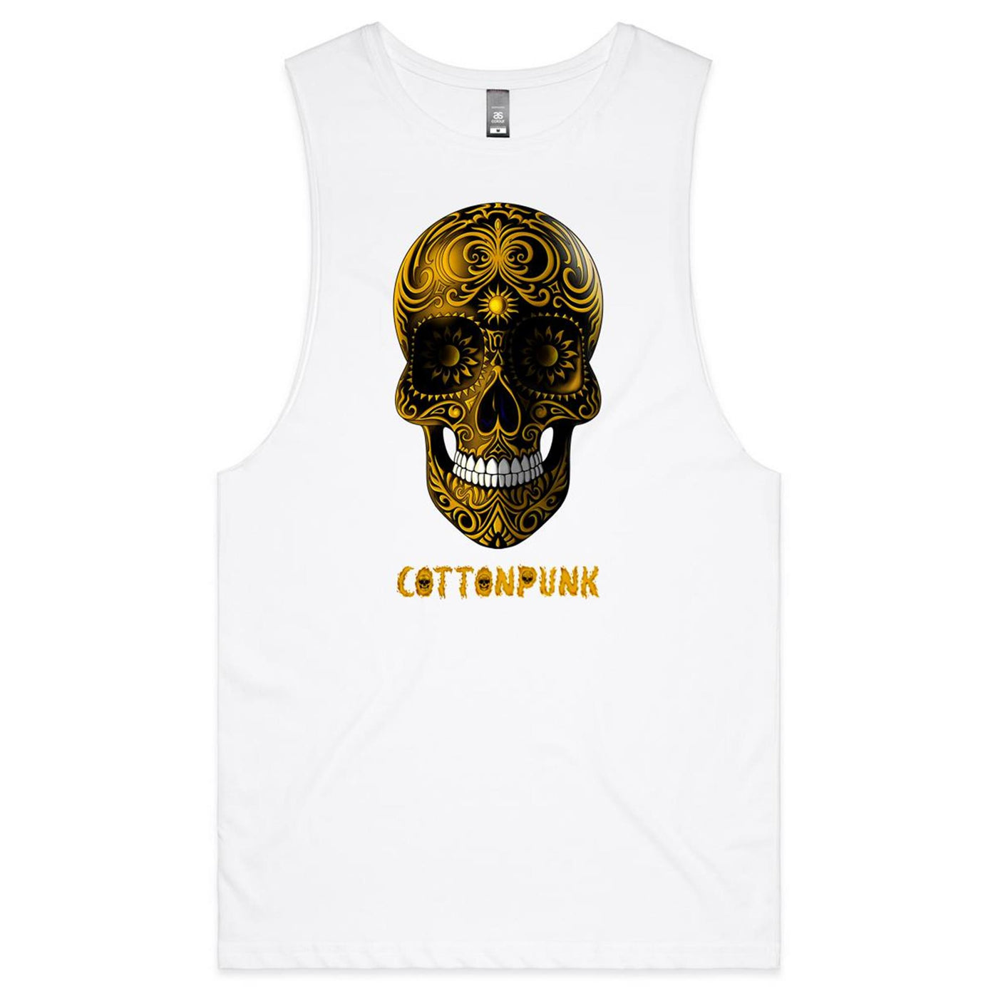 DEATH IN MÉXICO - Mens Sleeveless T-Shirt - FRONT PRINT