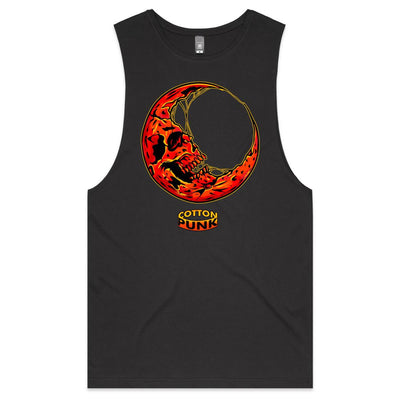 BLOOD MOON - Mens Sleeveless T-Shirt - FRONT PRINT