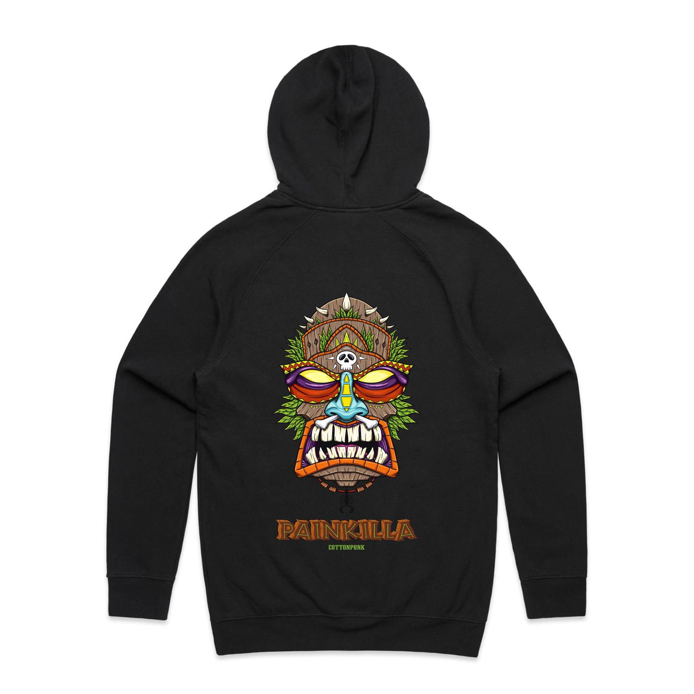 PAINKILLA - Mens Pocket Hoodie - BACK PRINT