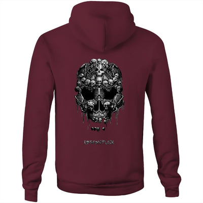 IT'S GETTING DARK - Mens Pocket Hoodie - BACK PRINT