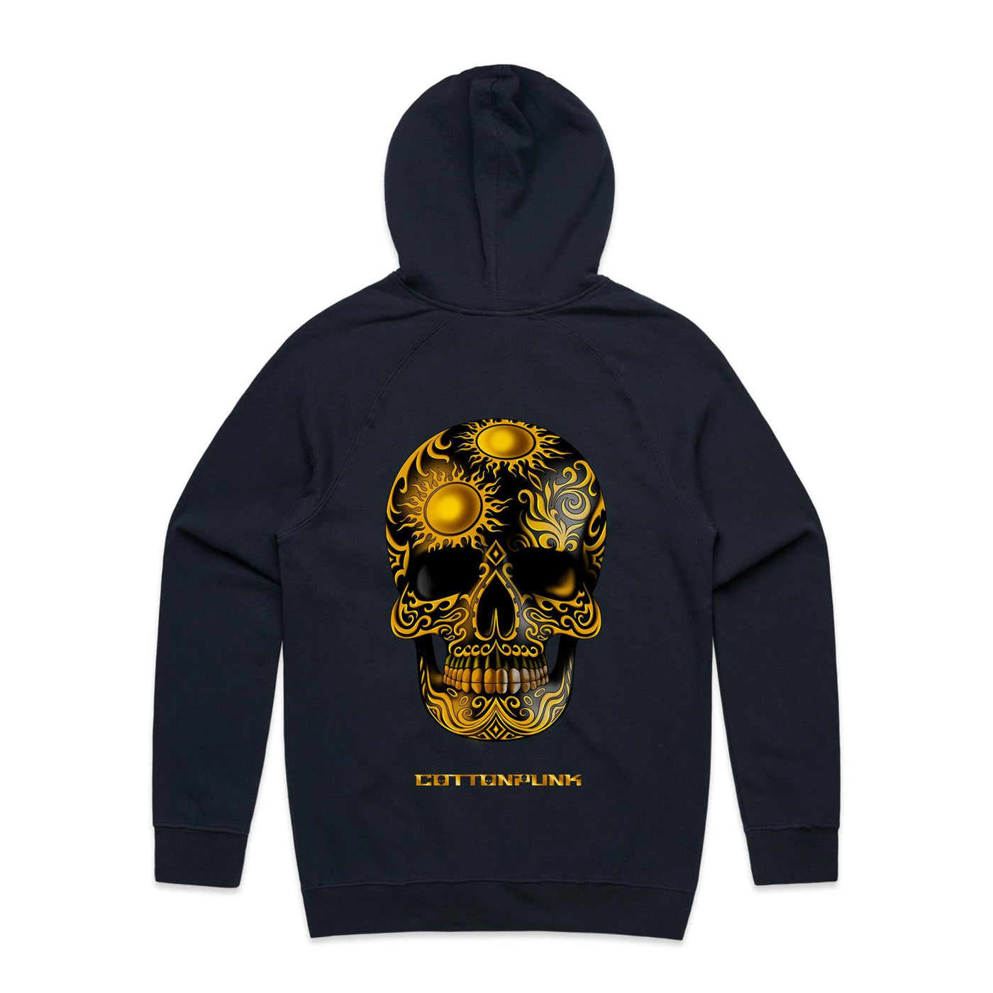 DEATH BY SUNRISE - Mens Pocket Hoodie - BACK PRINT