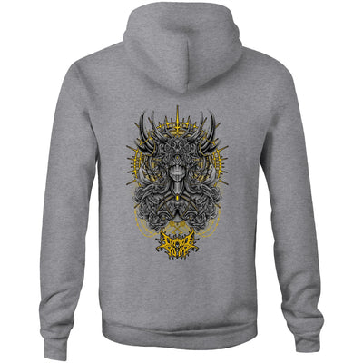 KEYMASTER - Mens Pocket Hoodie - BACK PRINT