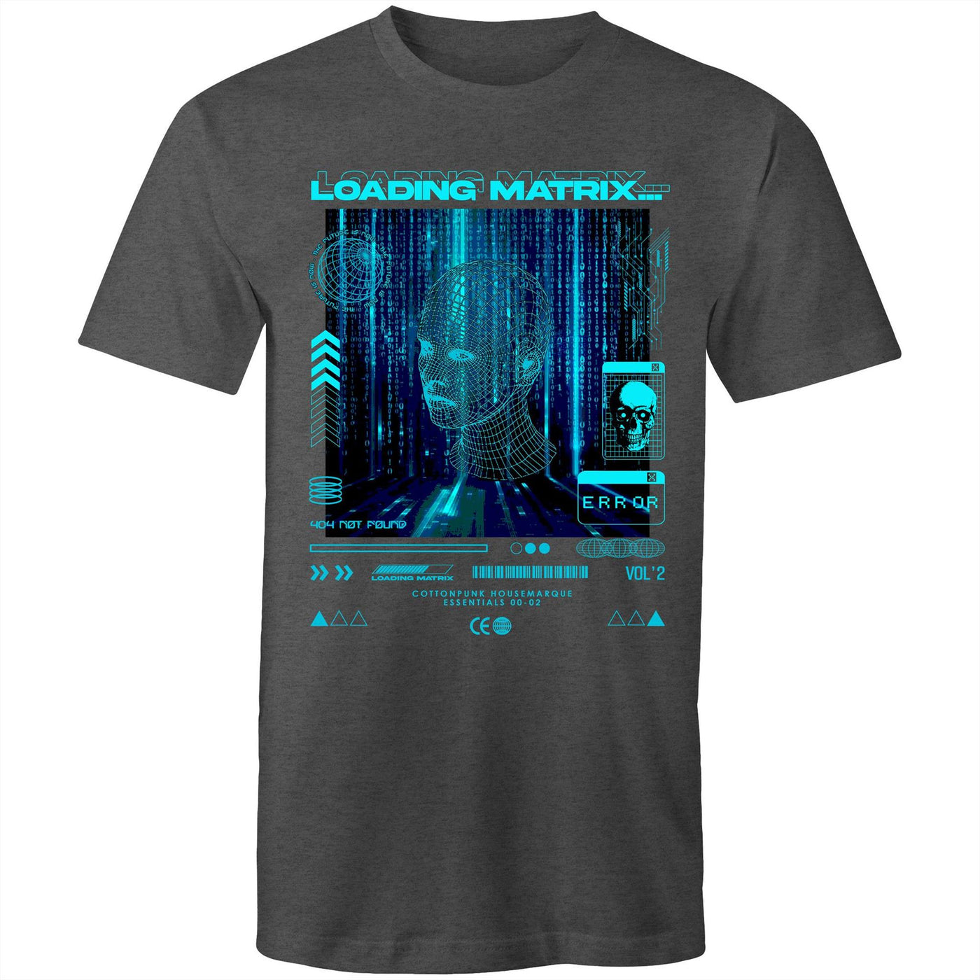 LOADING MATRIX - Mens T-Shirt - FRONT PRINT