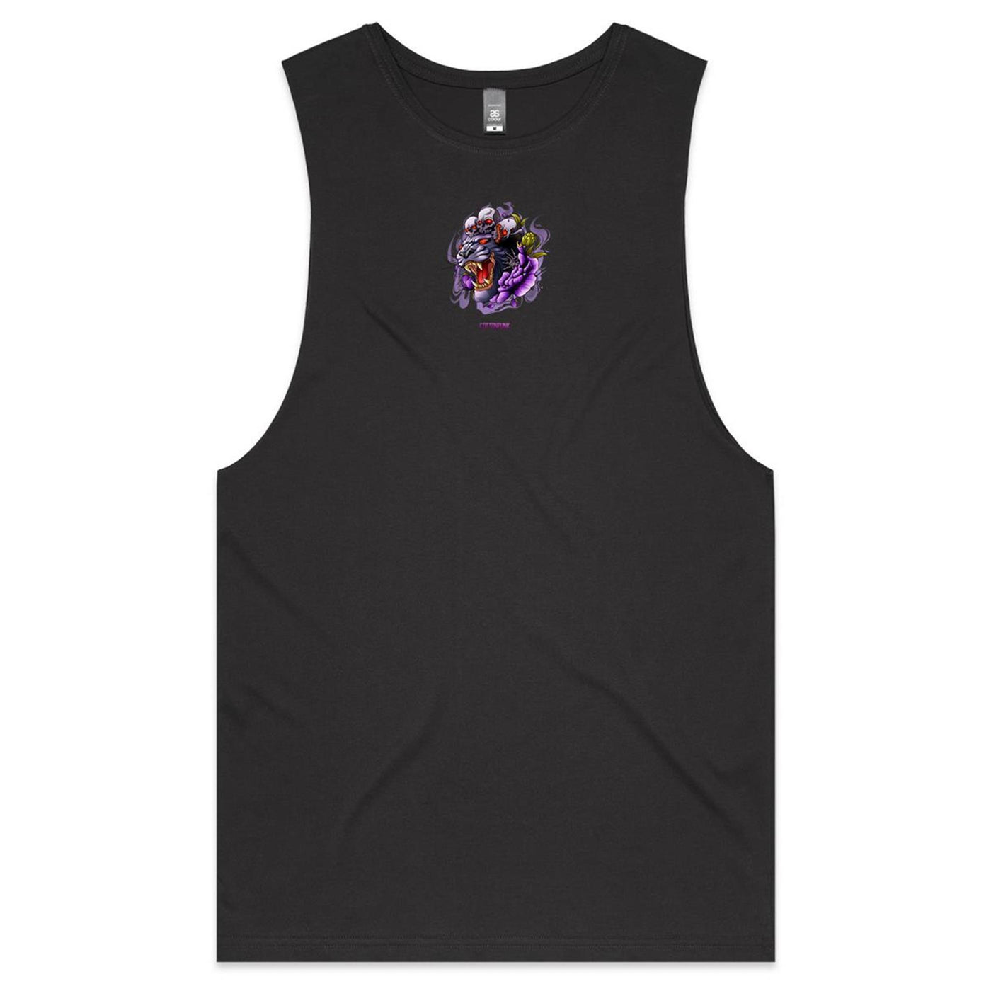 PANTHER (R) - Mens Sleeveless T-Shirt - BACK PRINT