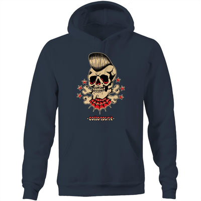 ELVIS IS NOT DEAD - Mens Pocket Hoodie - FRONT PRINT